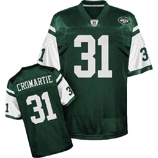 Authentic New York Jets Antonio Cromartie #31 Jersey (Size: 54